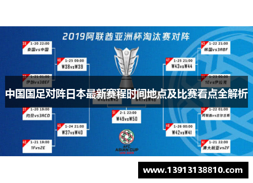 中国国足对阵日本最新赛程时间地点及比赛看点全解析